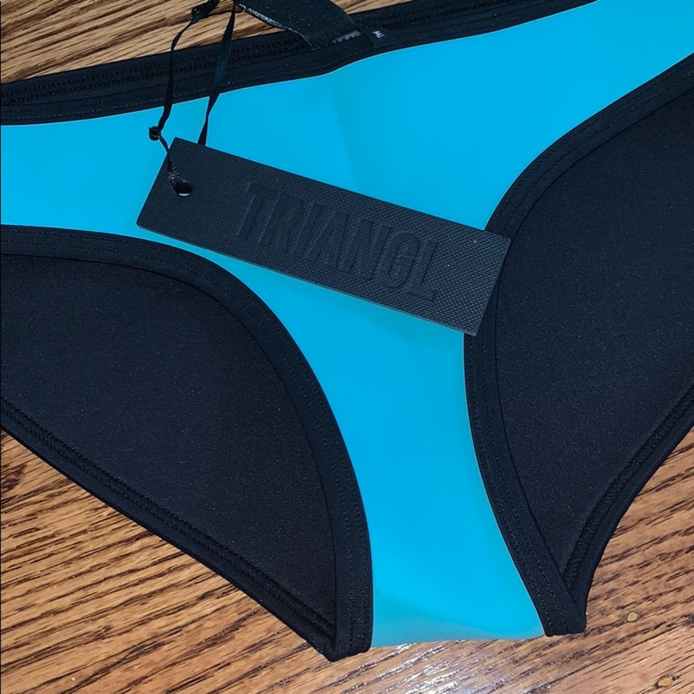 Blue Triangl Bottoms- NEW WITH TAGS